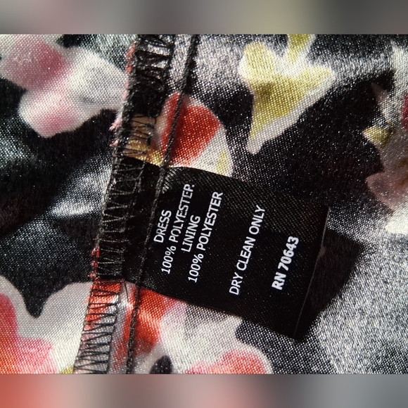 NWOT    SZ-14 Floral Sleeveless Dress - Picture 4 of 14